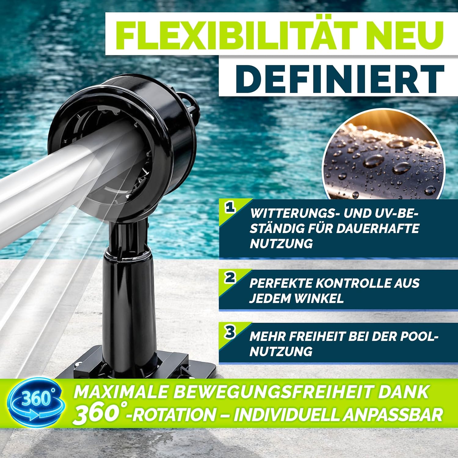 zwembad oproller 105tot 615 cm voor nop.folie zwart zwembad oproller 105tot 615 cm voor nop.folie zwart
