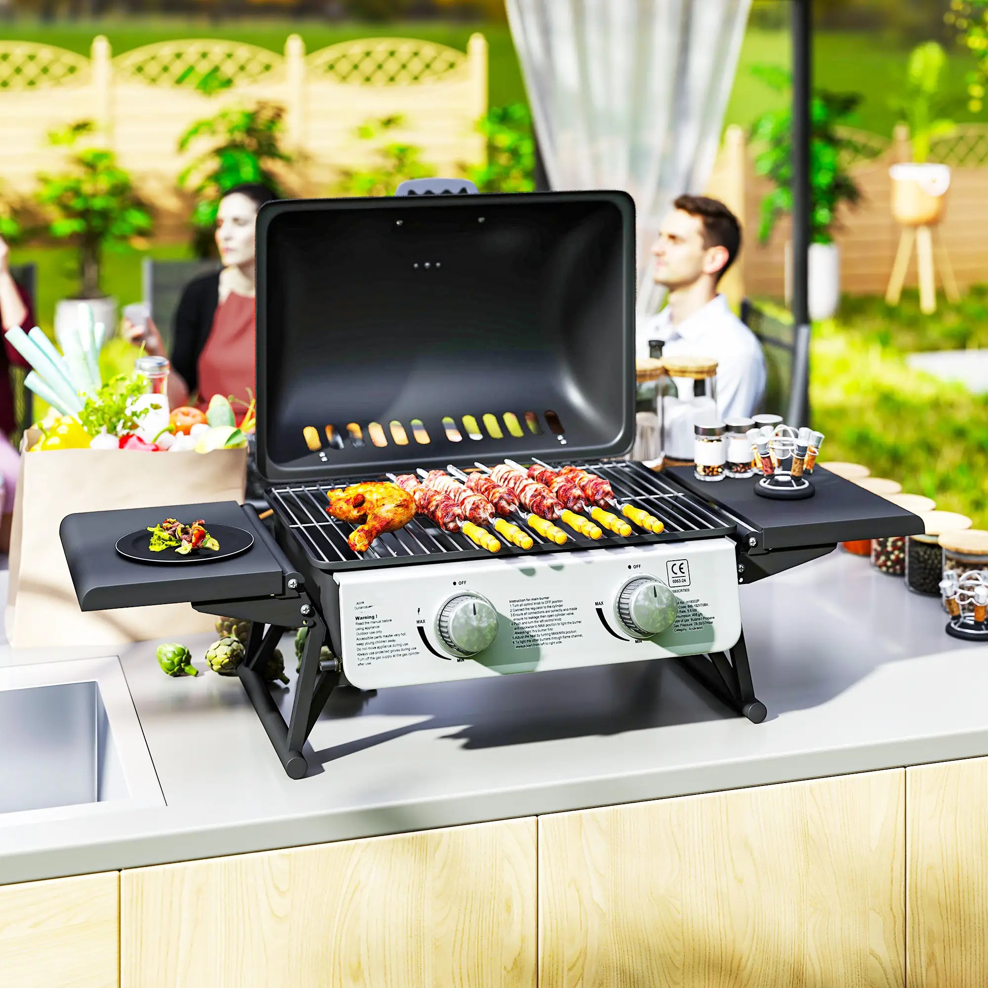BBQ - Tafelmodel - 101x48x41 cm bbq