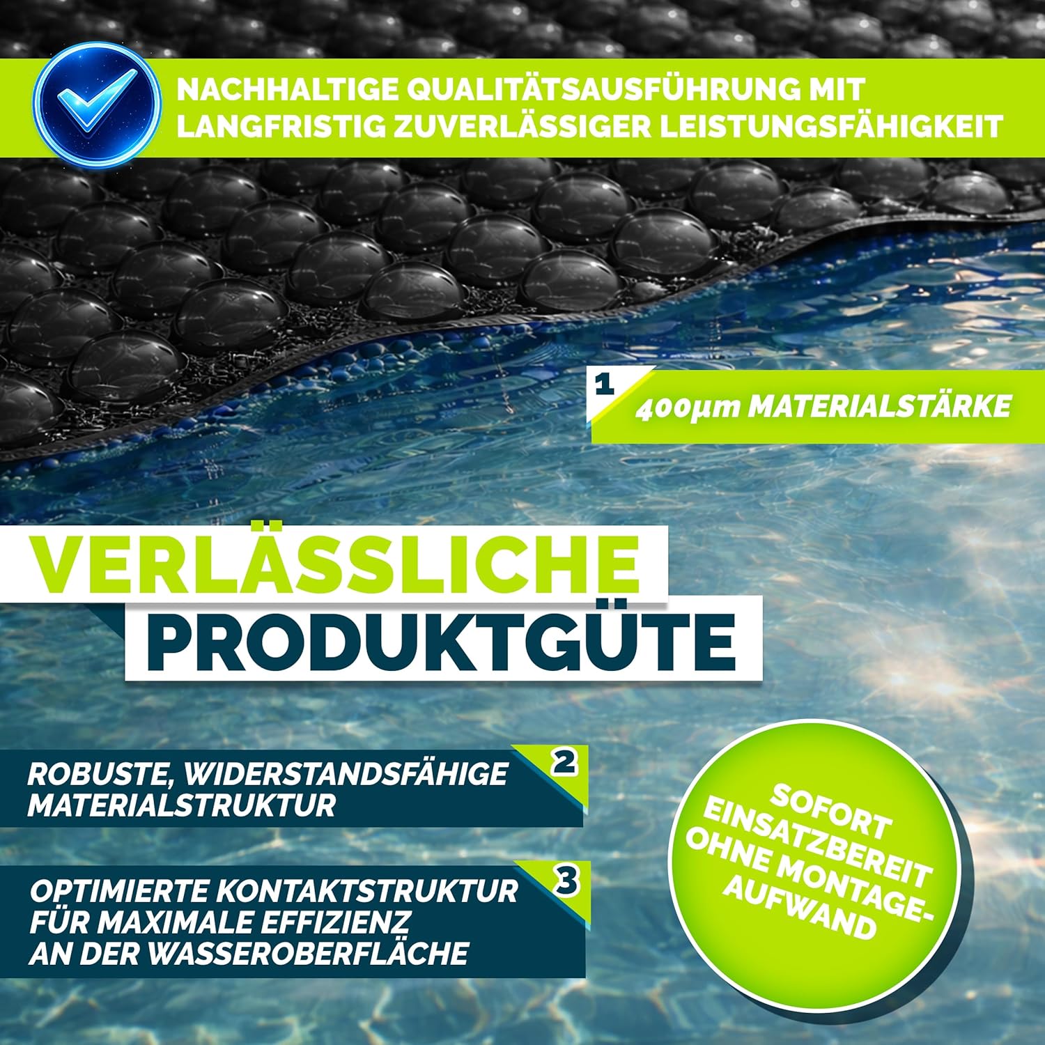 zwembad noppenfolie 400 µm, rechthoekig, 300 x 200 cm zwembad noppenfolie 400 µm, rechthoekig, 300 x 200 cm