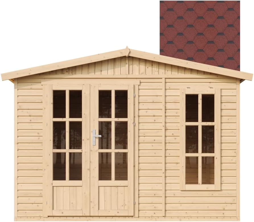tuinhuis roland – 335×325 cm onbehandeld tuinhuis roland – 335×325 cm onbehandeld