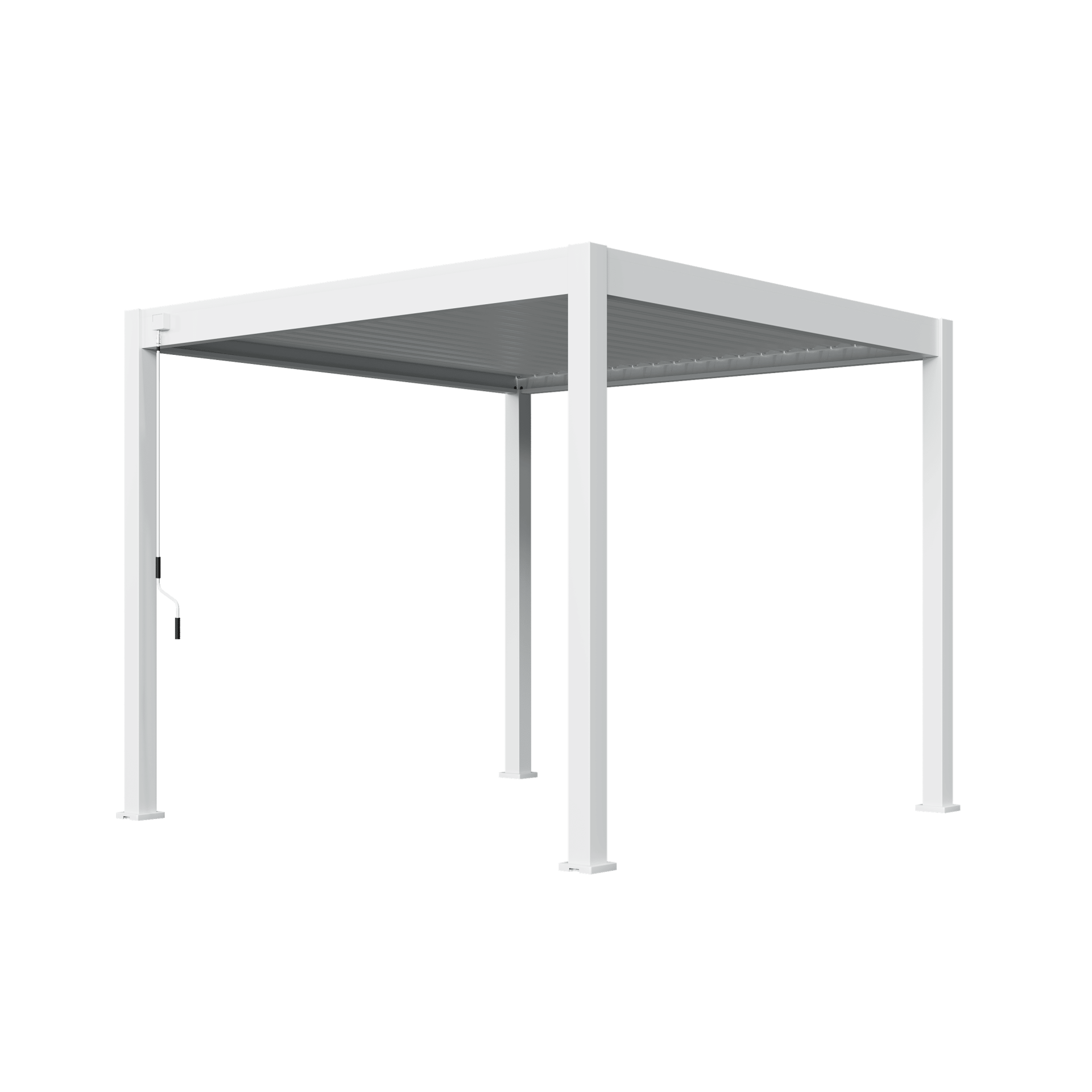 overkapping alu/alu 300x300 cm wit overkapping alu/alu 300x300 cm wit