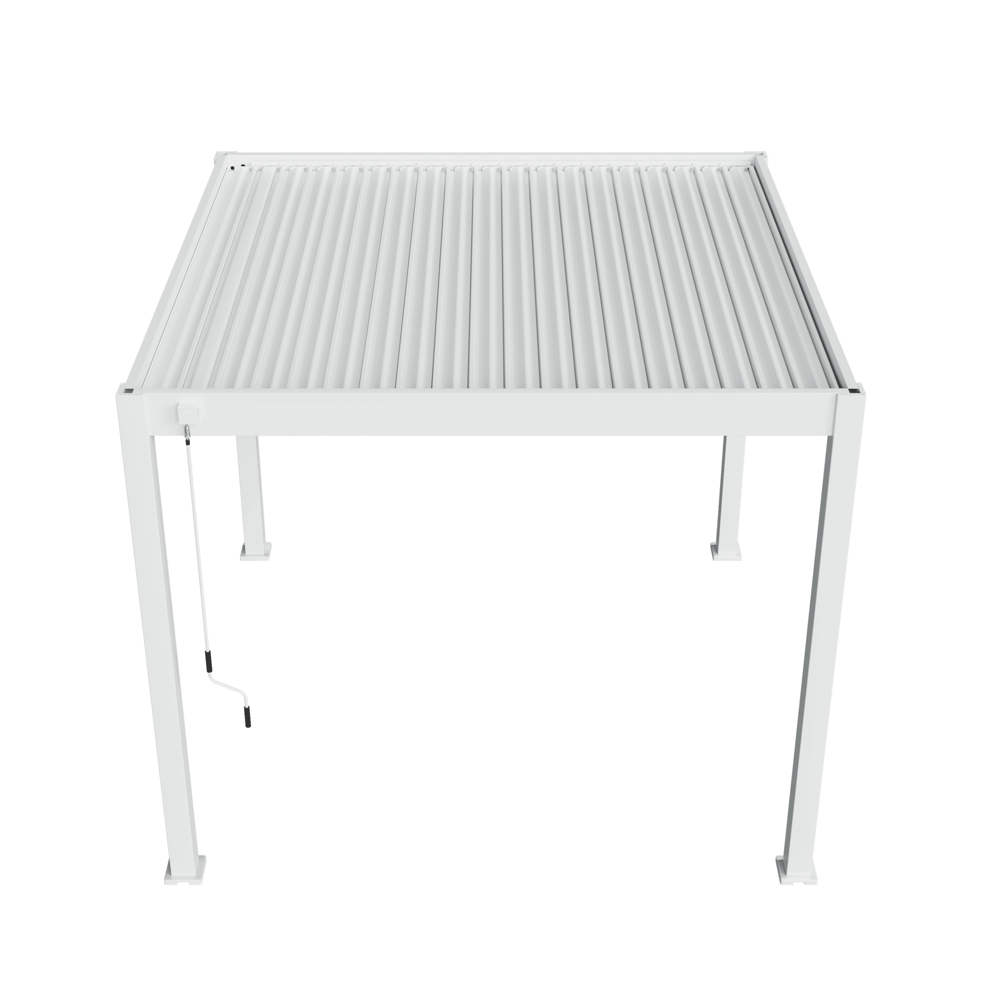 overkapping alu/alu 300x300 cm wit overkapping alu/alu 300x300 cm wit