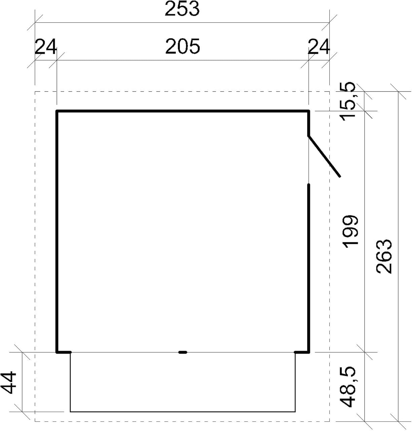 tuinbar ariane 232x336 cm onbehandeld (kopie) tuinbar ariane 232x336 cm onbehandeld (kopie)