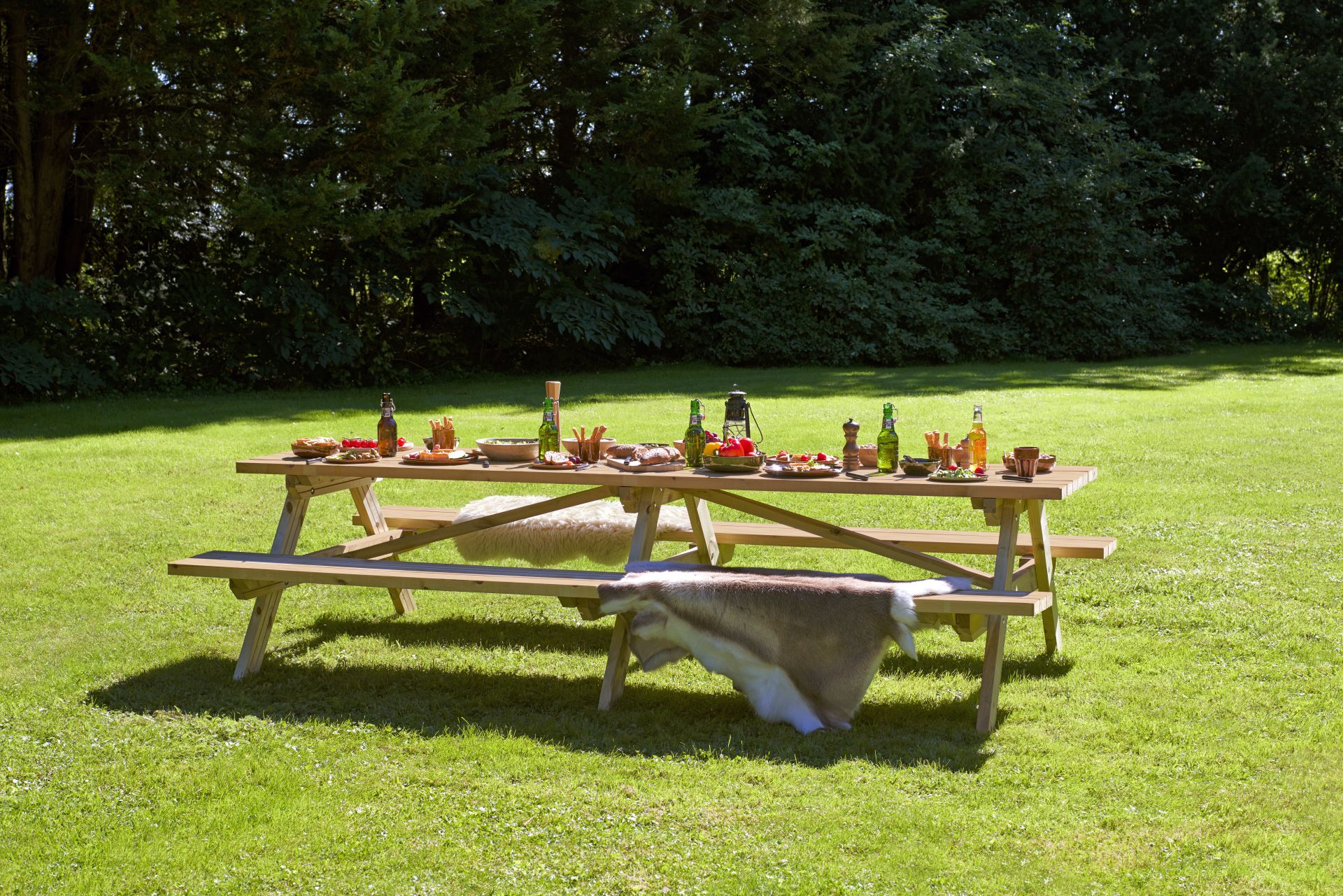 picknicktafel 300 cm geïmpregneerd picknicktafel 300 cm geïmpregneerd