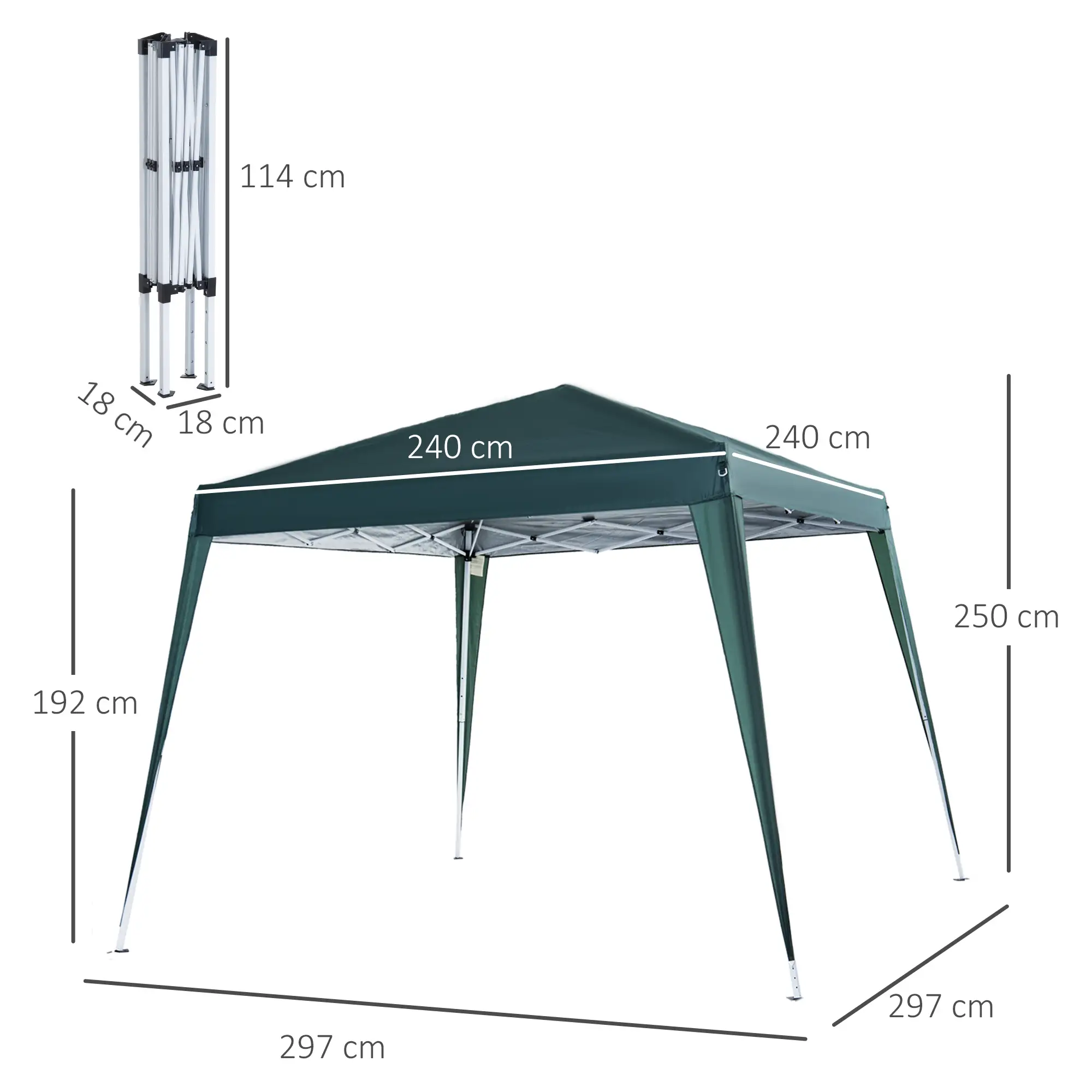 partytent 240x240 cm partytent 240x240 cm