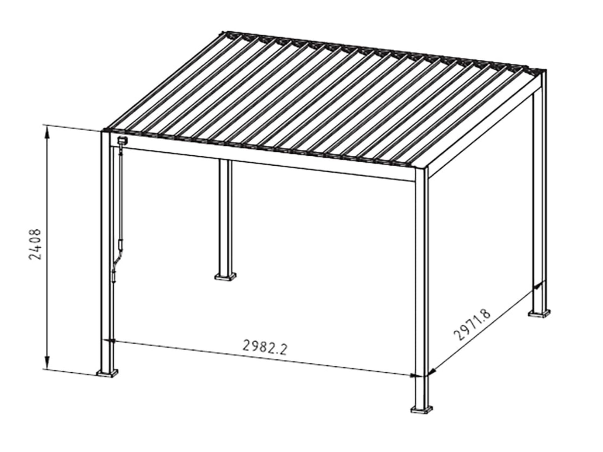 overkapping mira basic 300x300 cm overkapping mira basic 300x300 cm