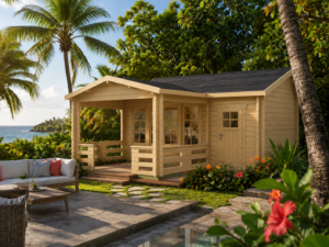 tuinwoning mirre 590x545 cm onbehandeld
