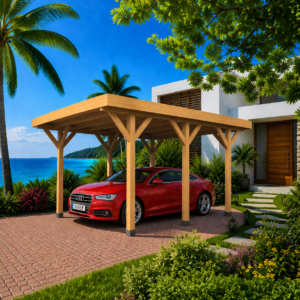 Carports Hout