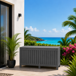 tuinbox grenen 108x43x54 cm grijs