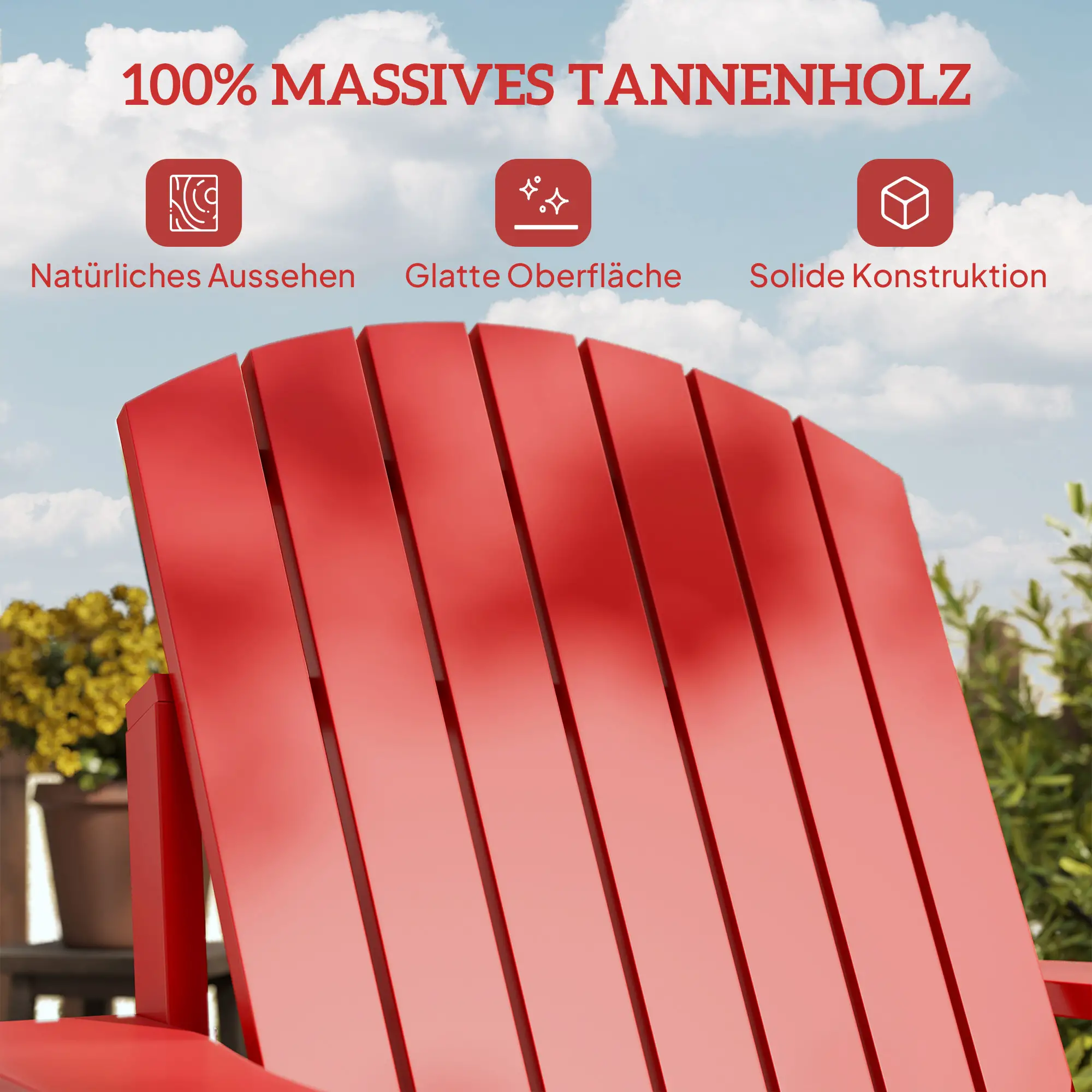 andirondack fauteuilstoel 72x94x93 cm (bxdxh) blauw andirondack fauteuilstoel 72x94x93 cm (bxdxh) blauw