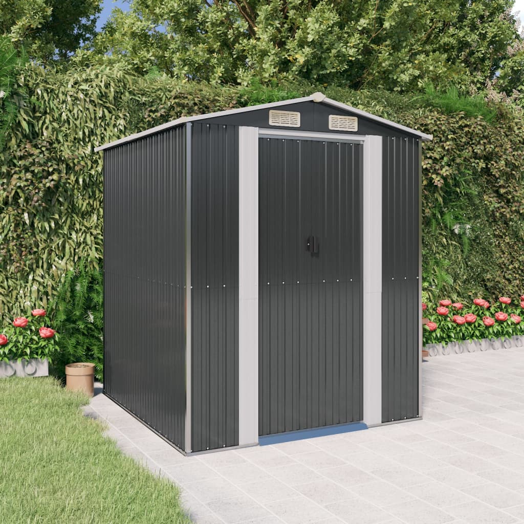 tuinberging – 192x191x223 cm – gegalvaniseerd staal – antraciet tuinberging – 192x191x223 cm – gegalvaniseerd staal – antraciet