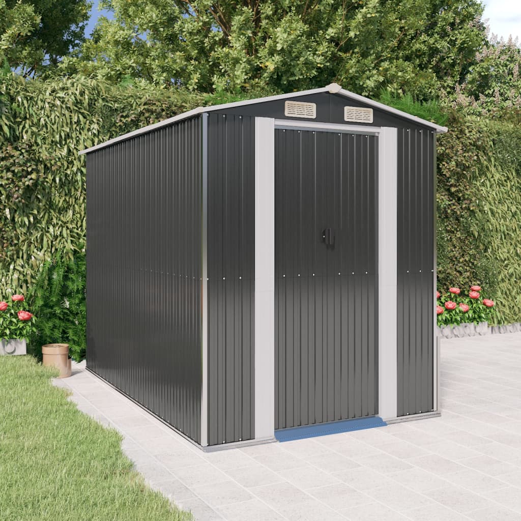 tuinberging – 192x274x223 cm – gegalvaniseerd staal – antraciet tuinberging – 192x274x223 cm – gegalvaniseerd staal – antraciet