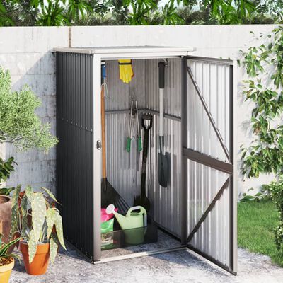 tuinkast curacao metaal 90x90x160 cm grijs tuinkast curacao metaal 90x90x160 cm grijs