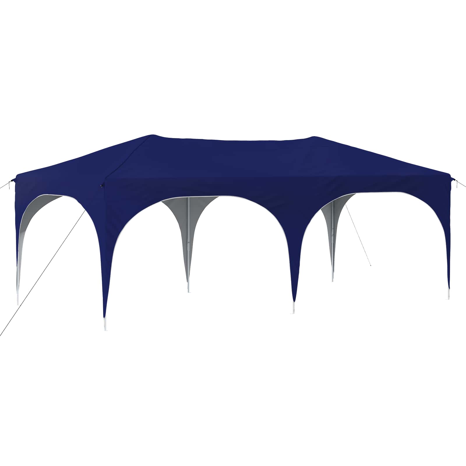 pop up partytent 575x288x245 cm blauw oxford stof pop up partytent 575x288x245 cm blauw oxford stof