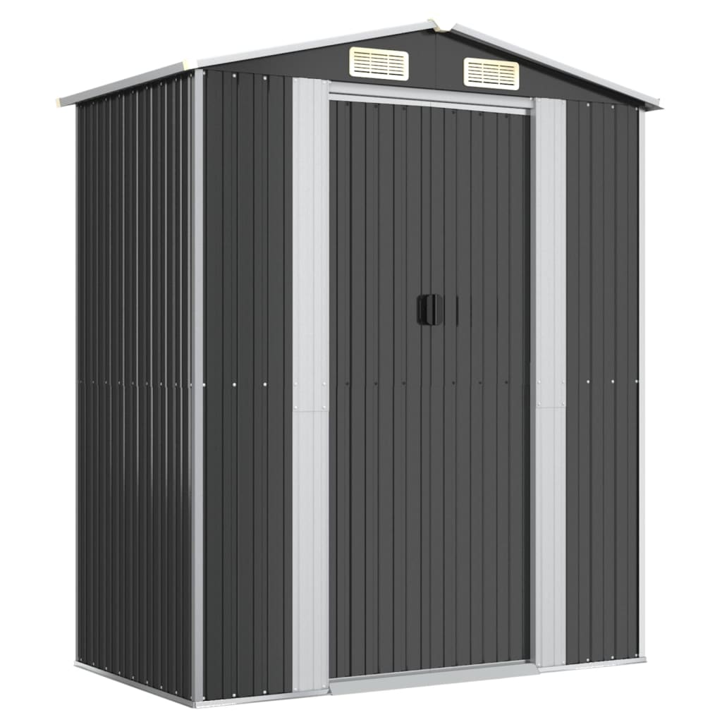 tuinberging – 192x108x223 cm – gegalvaniseerd staal – groen tuinberging – 192x108x223 cm – gegalvaniseerd staal – groen