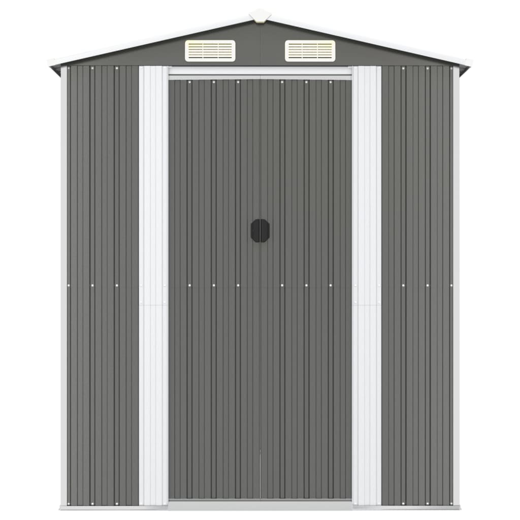 tuinberging – 192x191x223 cm – gegalvaniseerd staal – groen tuinberging – 192x191x223 cm – gegalvaniseerd staal – groen