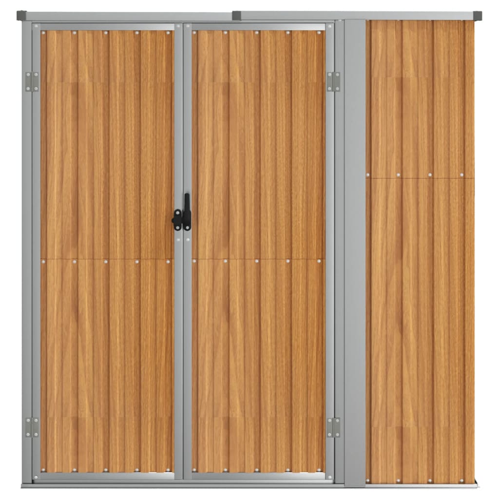 tuinkast saba metaal 160x90x160 cm antraciet tuinkast saba metaal 160x90x160 cm antraciet