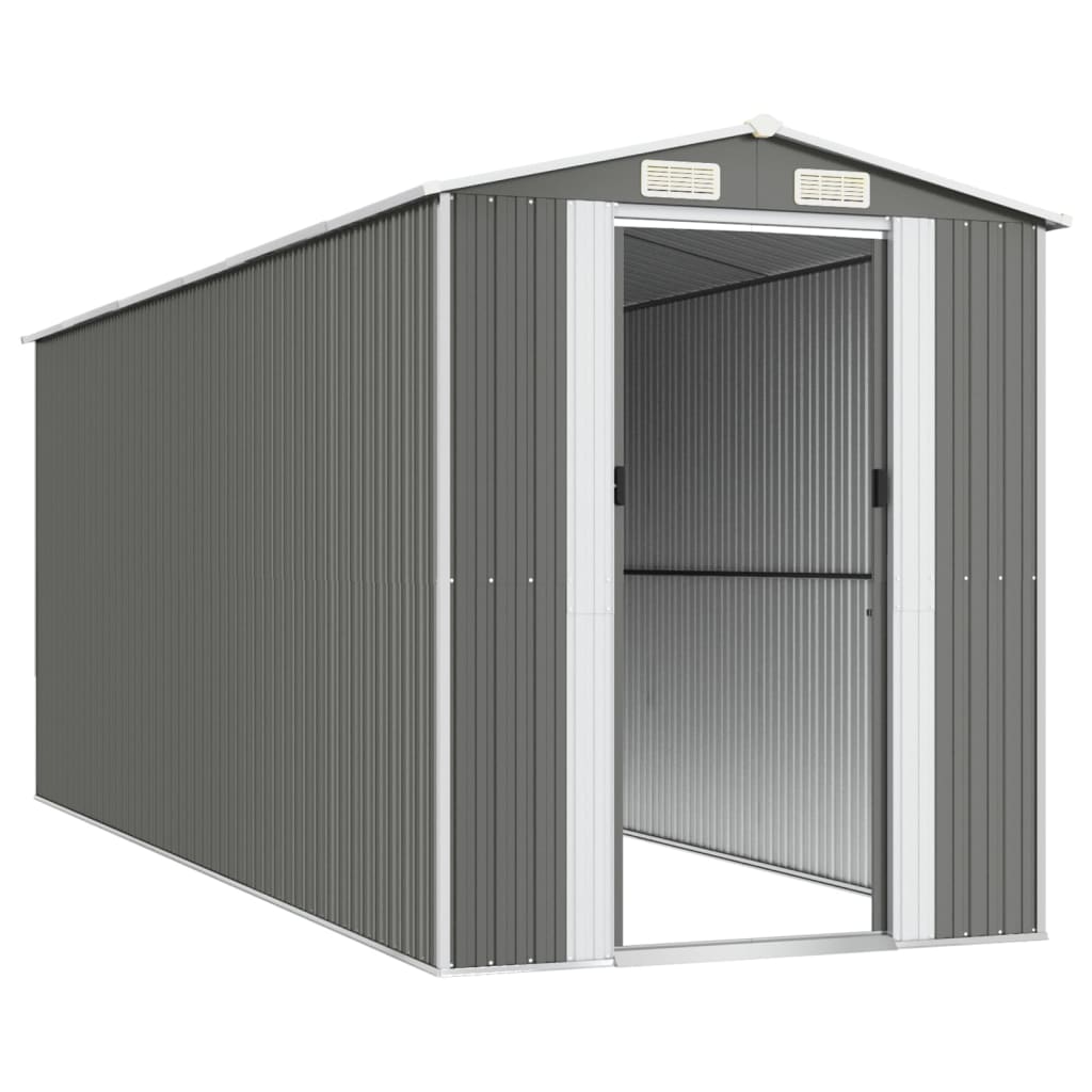 tuinberging – 192x191x223 cm – gegalvaniseerd staal – groen tuinberging – 192x191x223 cm – gegalvaniseerd staal – groen