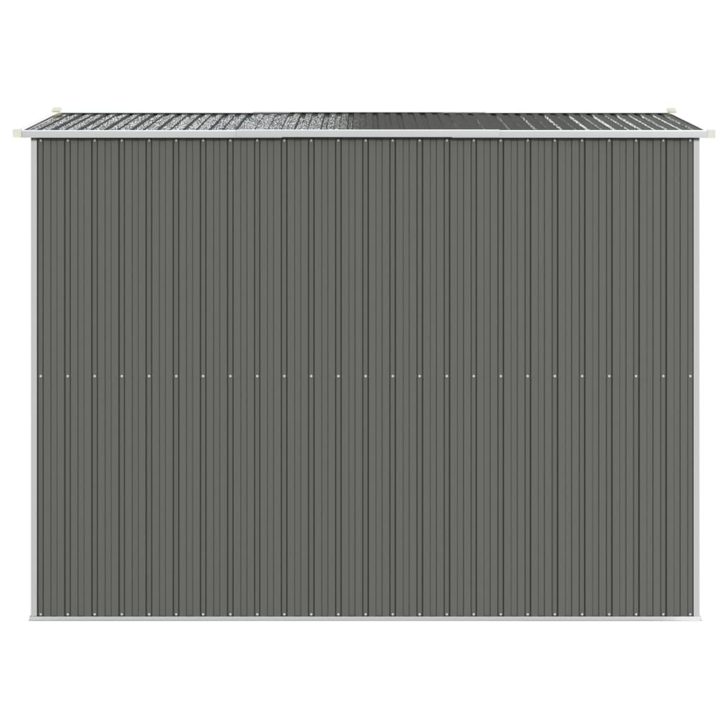 tuinberging – 192x274x223 cm – gegalvaniseerd staal – grijs tuinberging – 192x274x223 cm – gegalvaniseerd staal – grijs