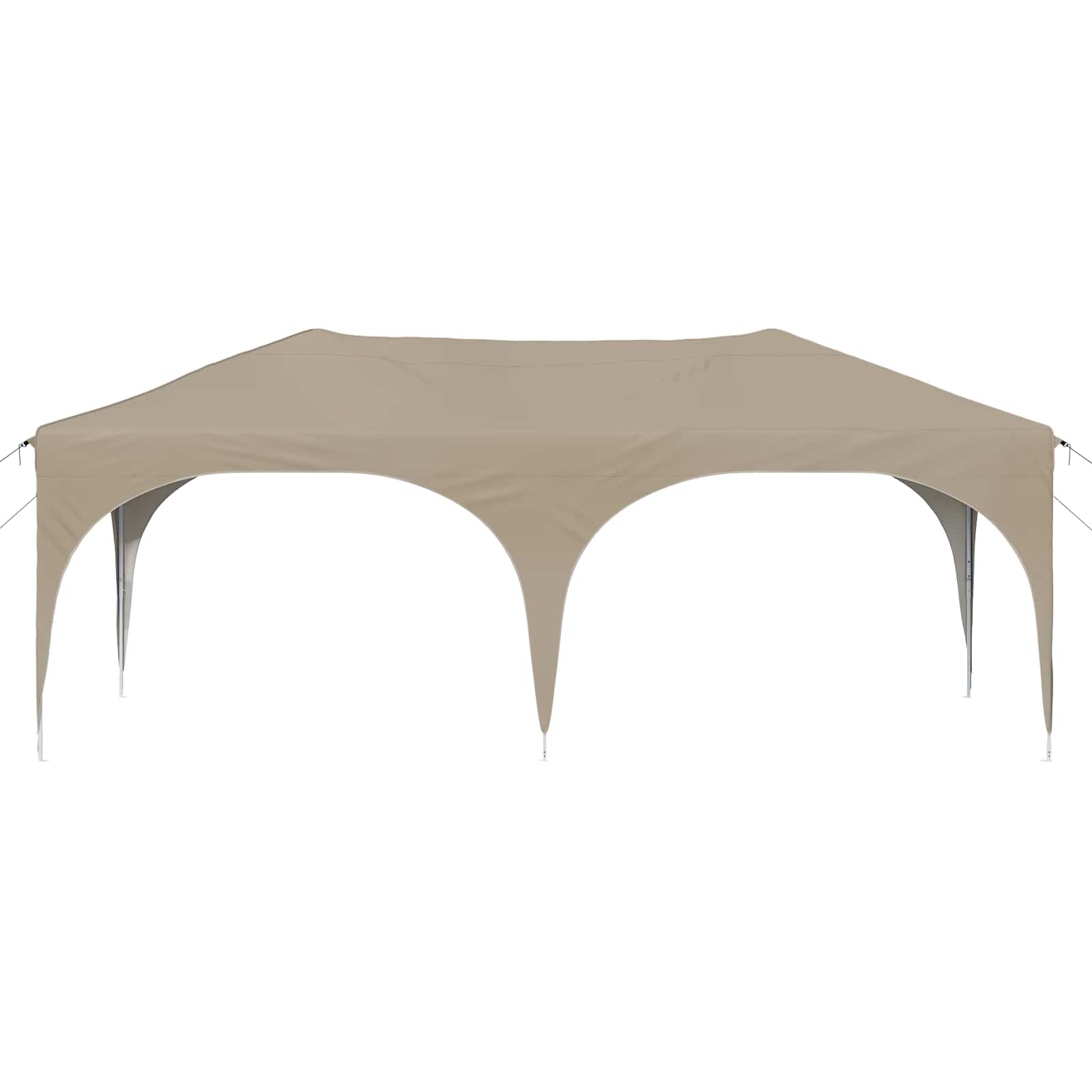 pop up partytent 575x288x245 cm creme oxford stof pop up partytent 575x288x245 cm creme oxford stof