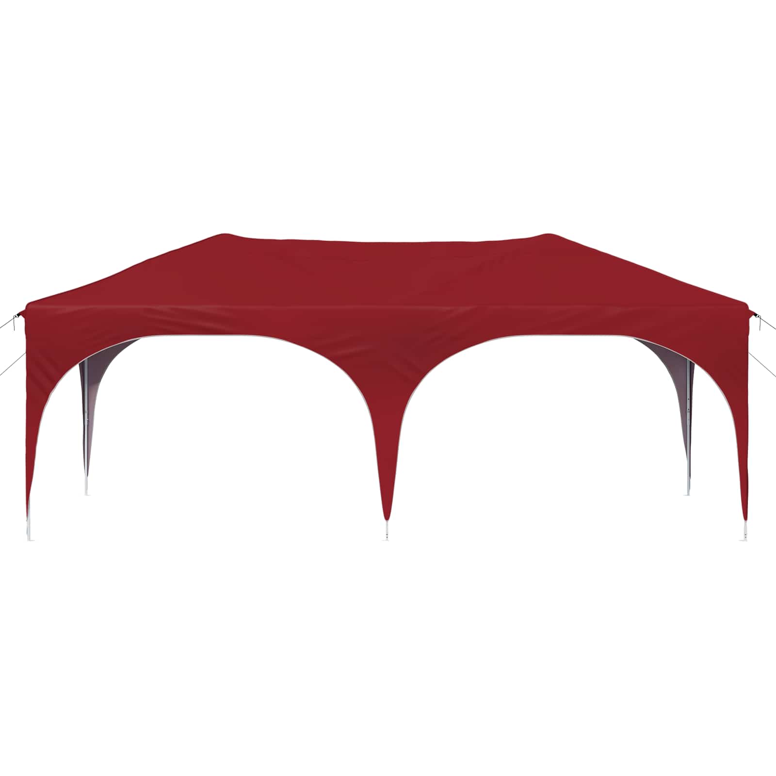 pop up partytent 575x288x245 cm rood oxford stof pop up partytent 575x288x245 cm rood oxford stof