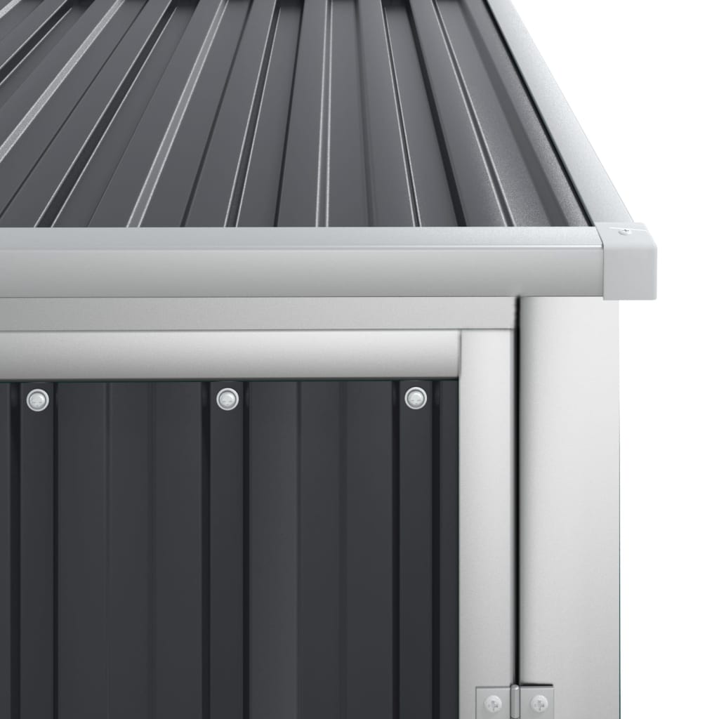 tuinkast curacao metaal 90x90x160 cm grijs tuinkast curacao metaal 90x90x160 cm grijs