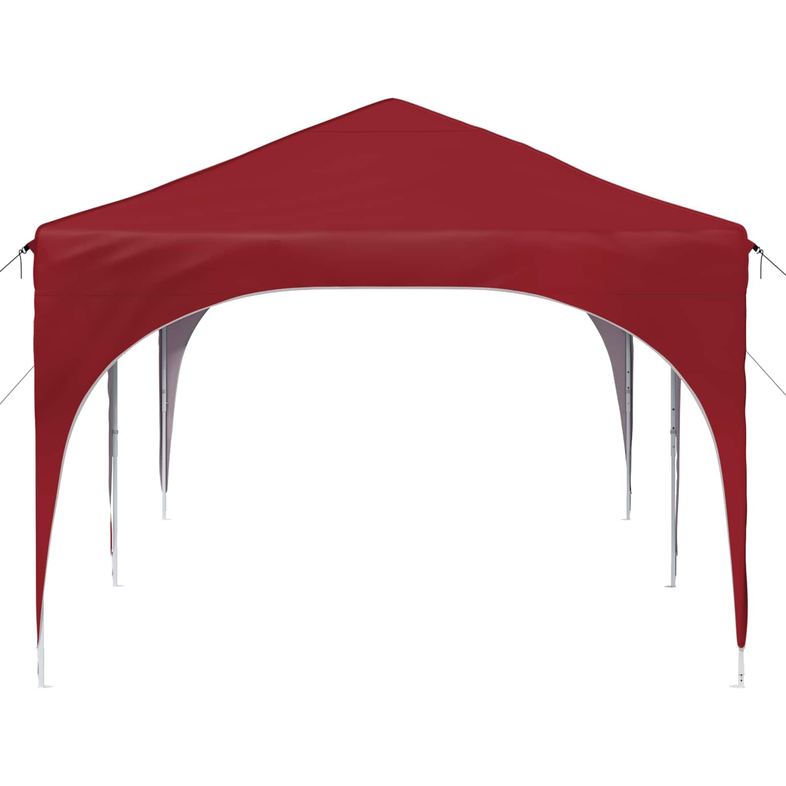 pop up partytent 575x288x245 cm rood oxford stof pop up partytent 575x288x245 cm rood oxford stof