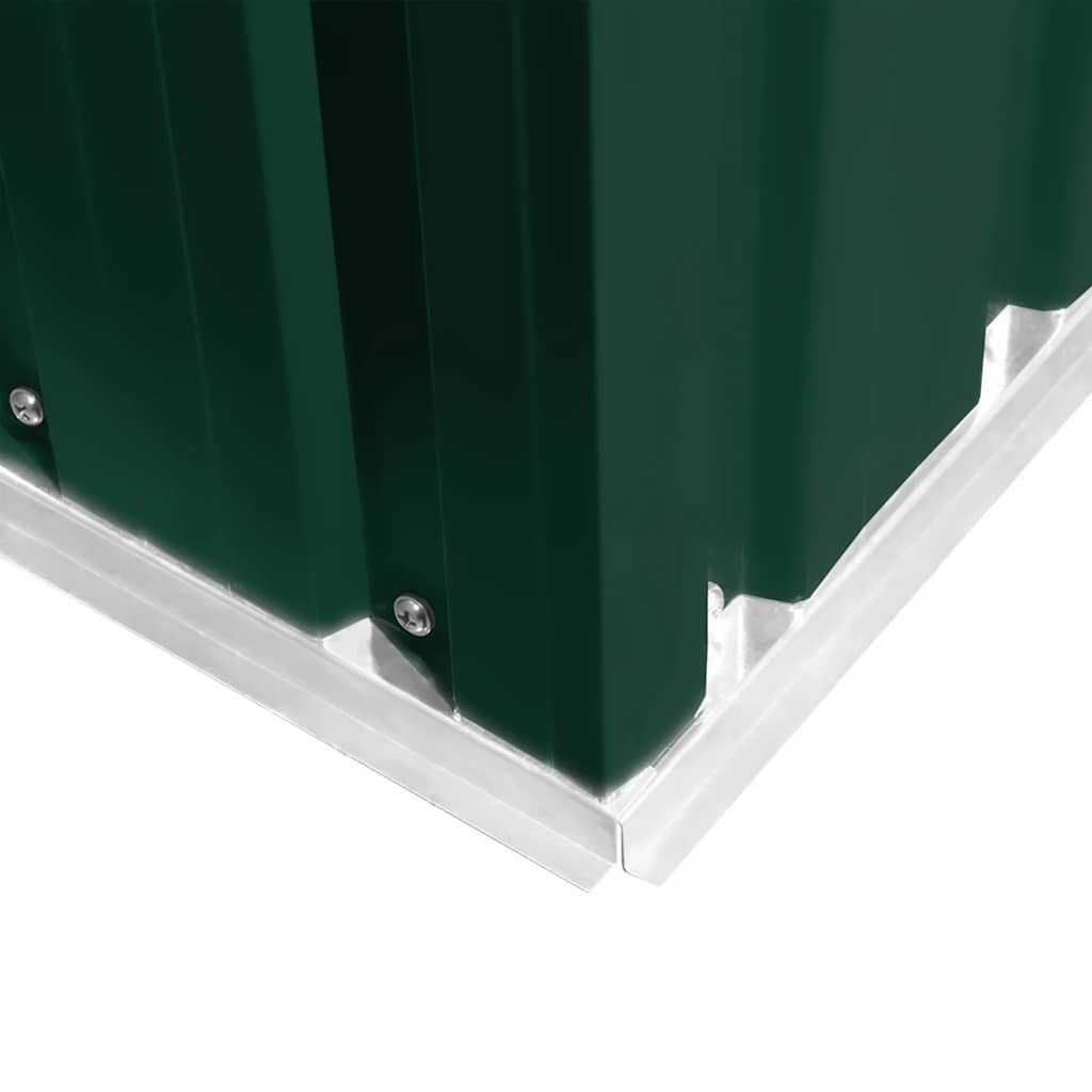 tuinhuis metaal 257x205x178 cm (bxdxh) groen tuinhuis metaal 257x205x178 cm (bxdxh) groen