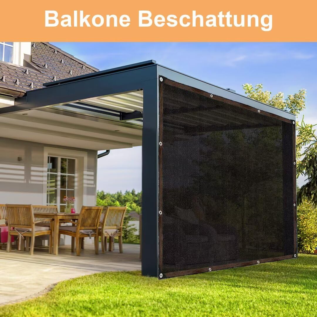schaduwnet met ogen 70% schaduw 500x500 cm zwart schaduwnet met ogen 70% schaduw 500x500 cm zwart