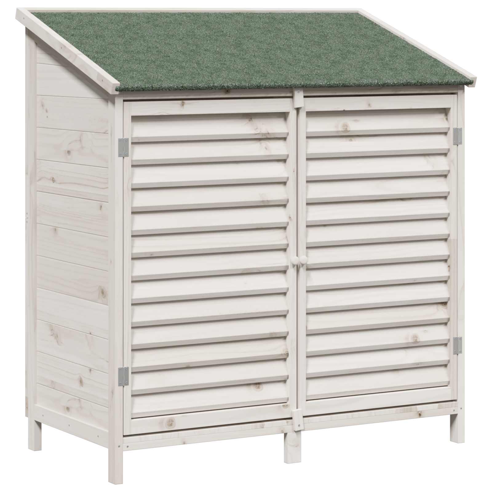 tuinschuur met dak bruin 106x56x113,5 cm massief vurenhout tuinschuur met dak bruin 106x56x113,5 cm massief vurenhout