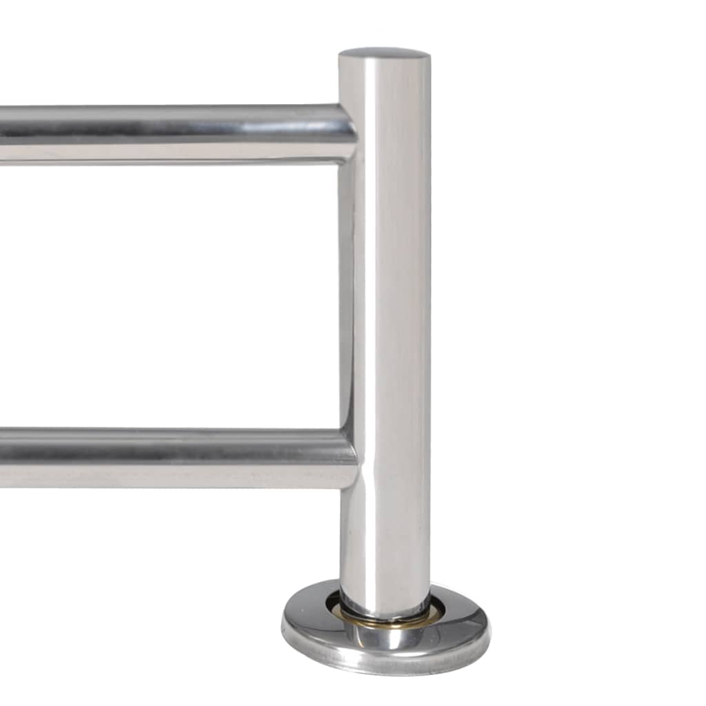 handdoekrek – 2 buizen – rvs – 60 cm breed – nieuw in doos handdoekrek – 2 buizen – rvs – 60 cm breed – nieuw in doos